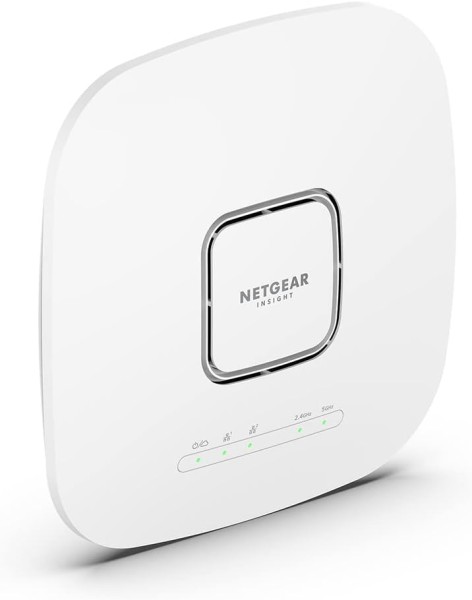 NETGEAR WAX625 WLAN Access Point PoE+ WiFi 6 (AX5400 Speed Dual-Band, WPA3, 802.11ax Mesh-fähig, 2.5