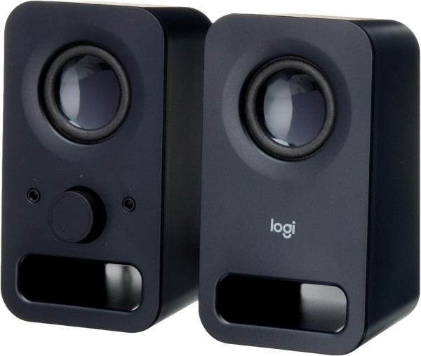 Logitech Z150 PC-Lautsprecher, Stereo Sound, 2 Lautsprecher, 6 Watt
