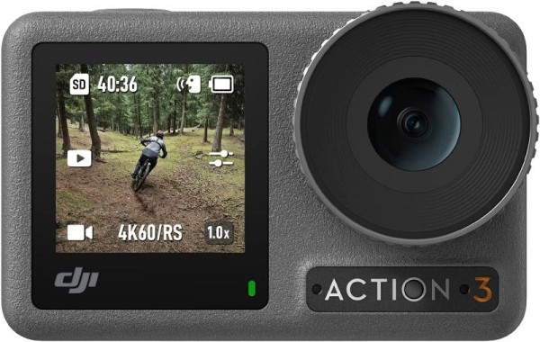 DJI Osmo Action 3 Standard-Combo - Action-Cam mit 4K HDR und superweitem Sichtfeld, 10-Bit Farbtiefe